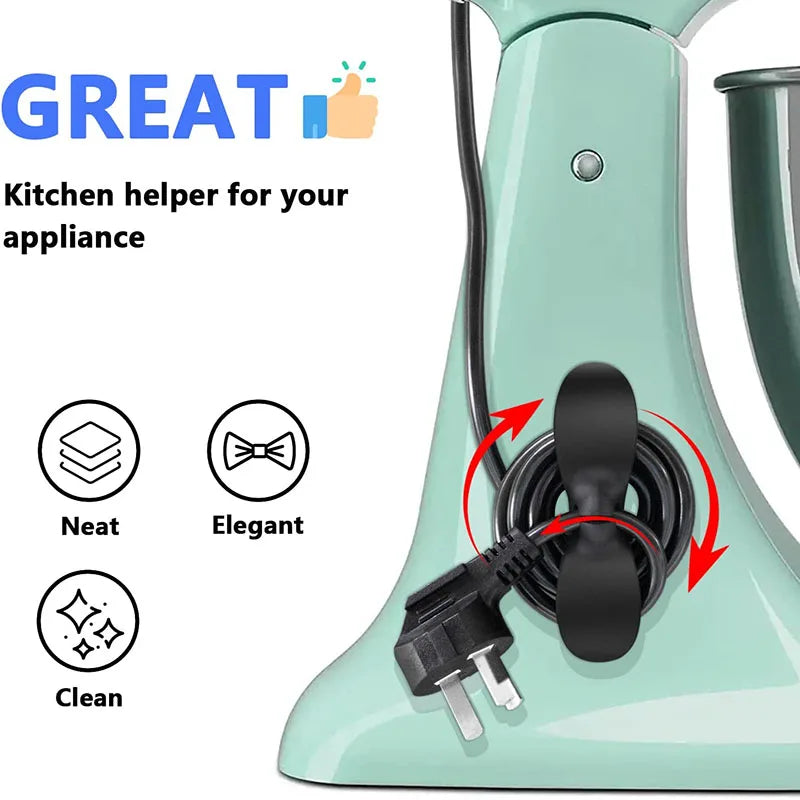 4PCS Cord Winder Organizer for Kitchen appliances
