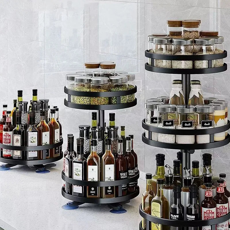 360 Rotation Spice Rack