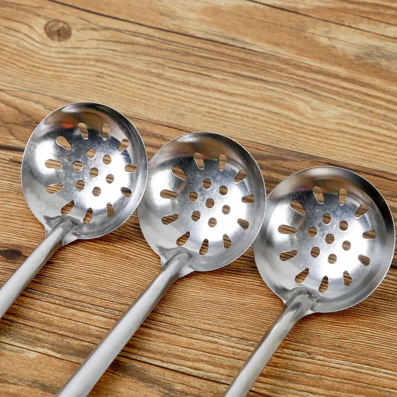 Stainless Steel Long Handle Ladle Colander