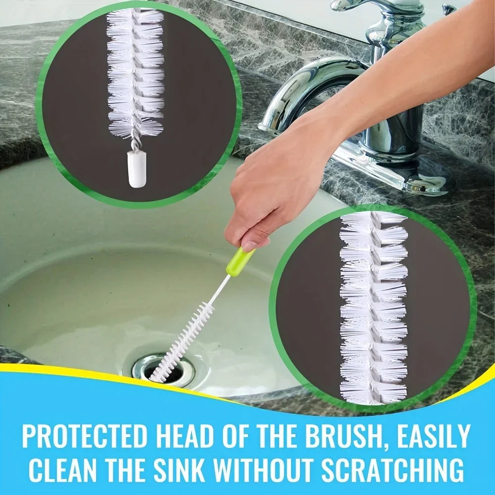 8pcs Straw Brush Set