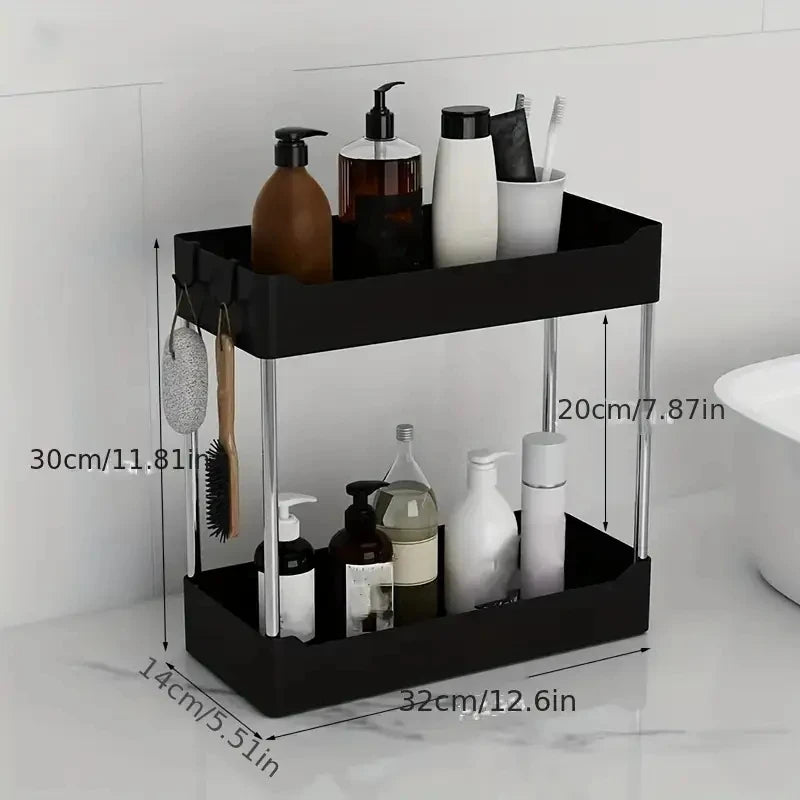 1Pc Kitchen Spice Storage Rack