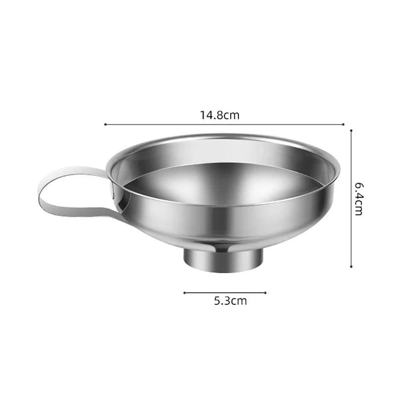 Stainless Steel Wide Mouth Funnel Canning