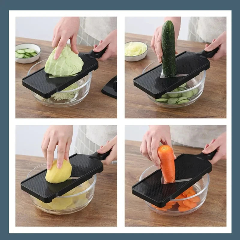 Cabbage Grater Salad Shavings Slicing Artifact Round Cabbage Purple Cabbage Shredded Special Planer Vegetable Cutter Gadgets