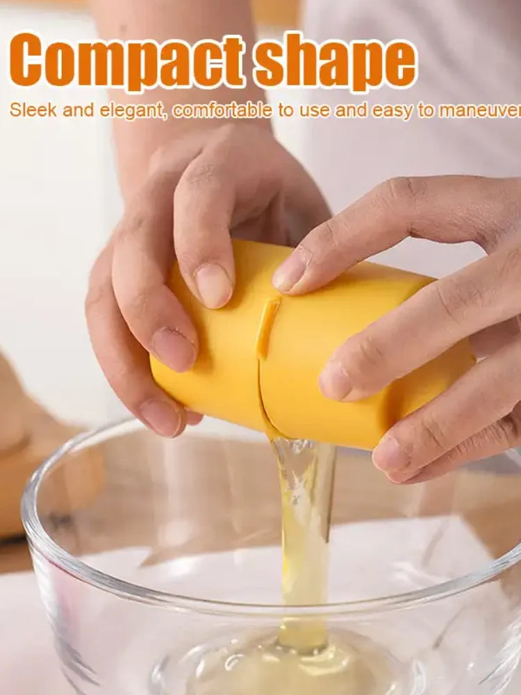 New Egg Shell Opener,Press Egg Shell Separator,Portable Egg Opener,Kitchen Handheld Egg Shell,Crusher Household