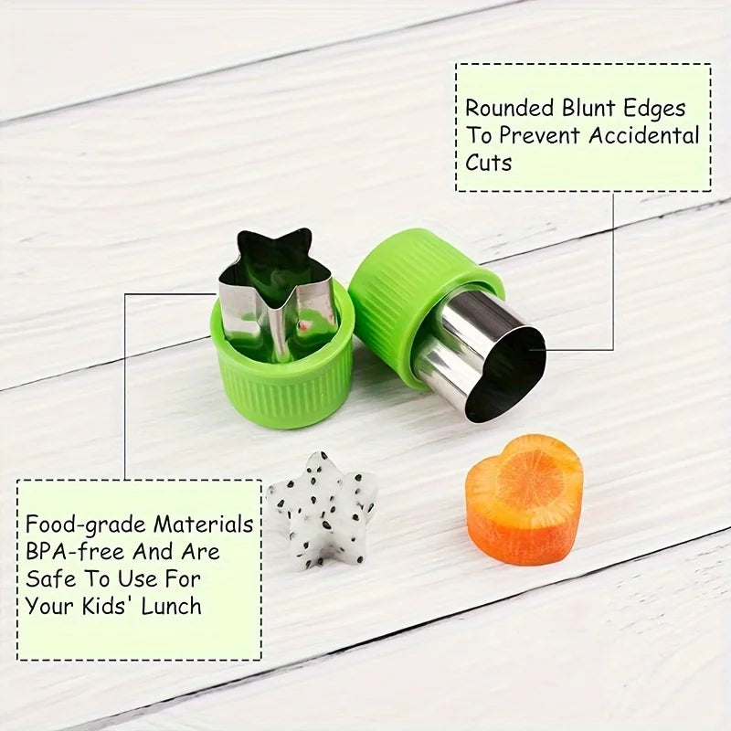 9PCS/Stainless steel Cookie and Vegetable Cutting Set