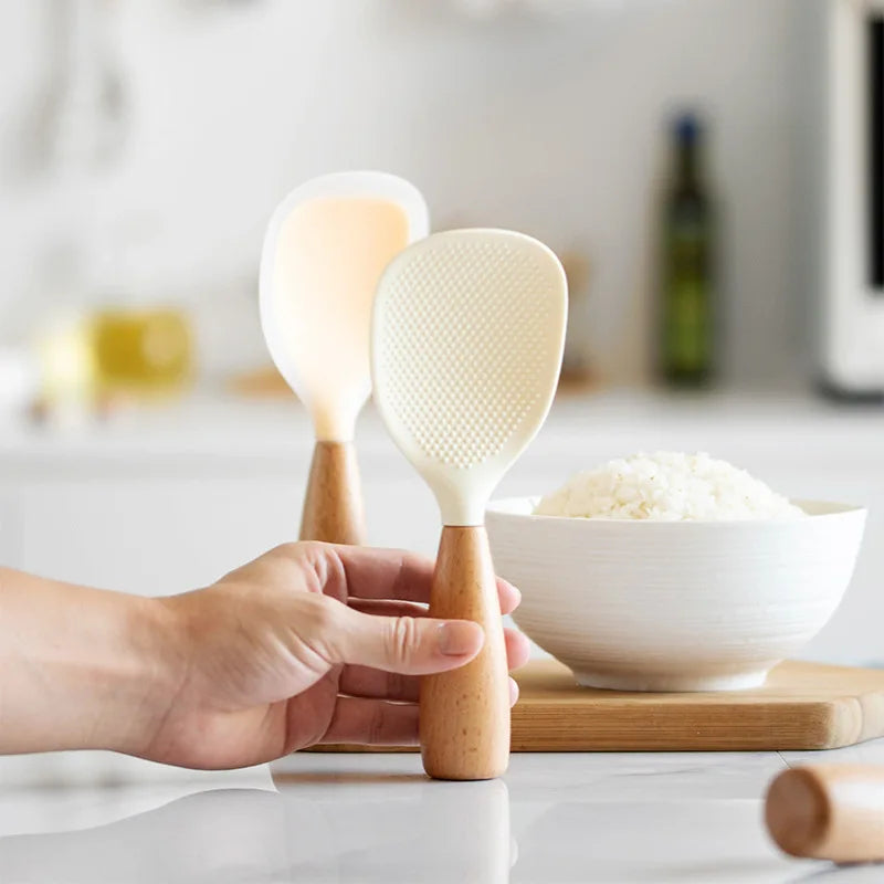 1Pcs Silicone Spoon
