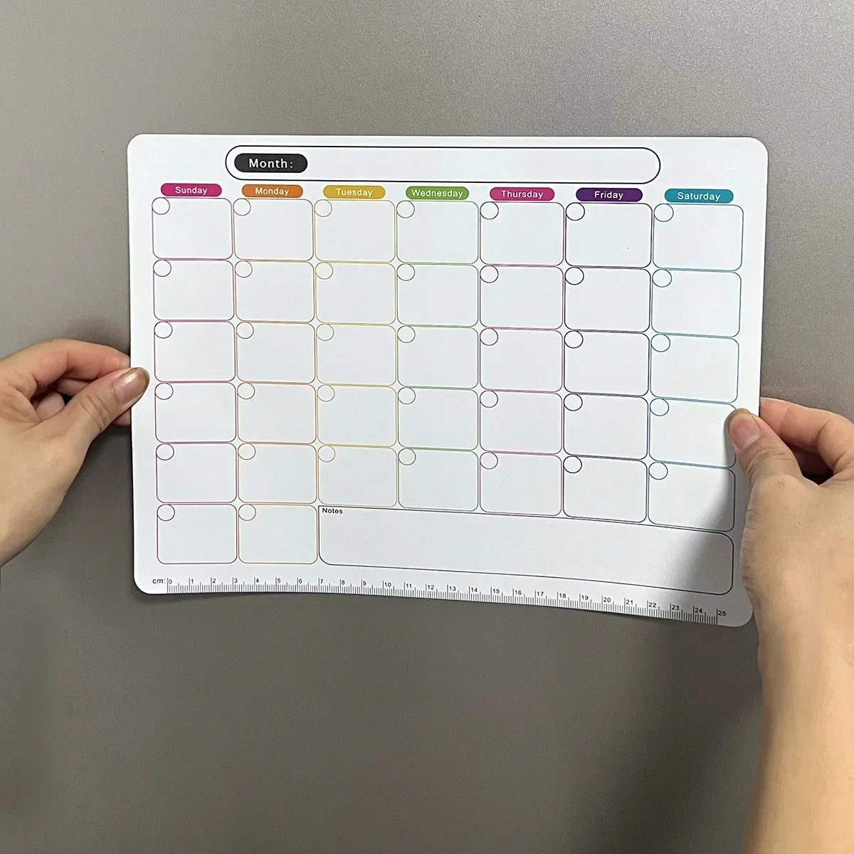 refrigerator magnet calendar