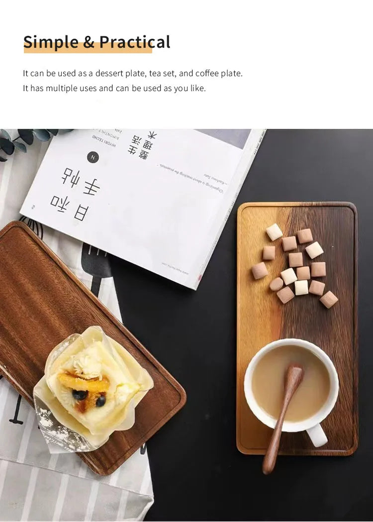 Natural Wooden Tray