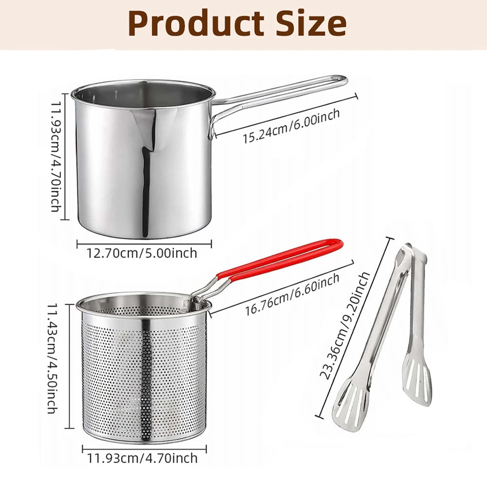 Deep Frying Pot or strainer pot