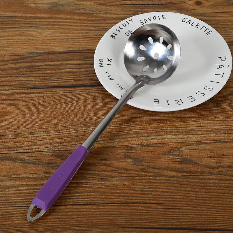 Stainless Steel Long Handle Ladle Colander