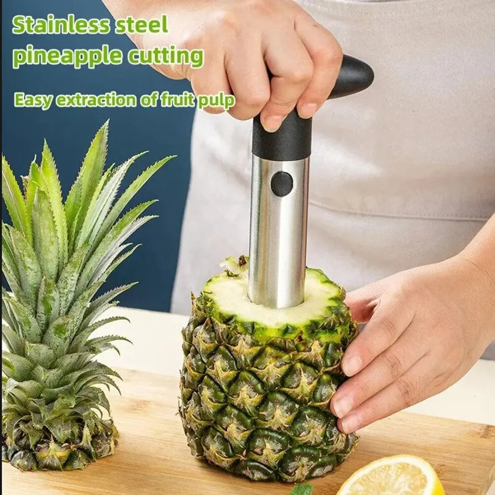 1PCS Spot Stainless Steel Pineapple Peeler
