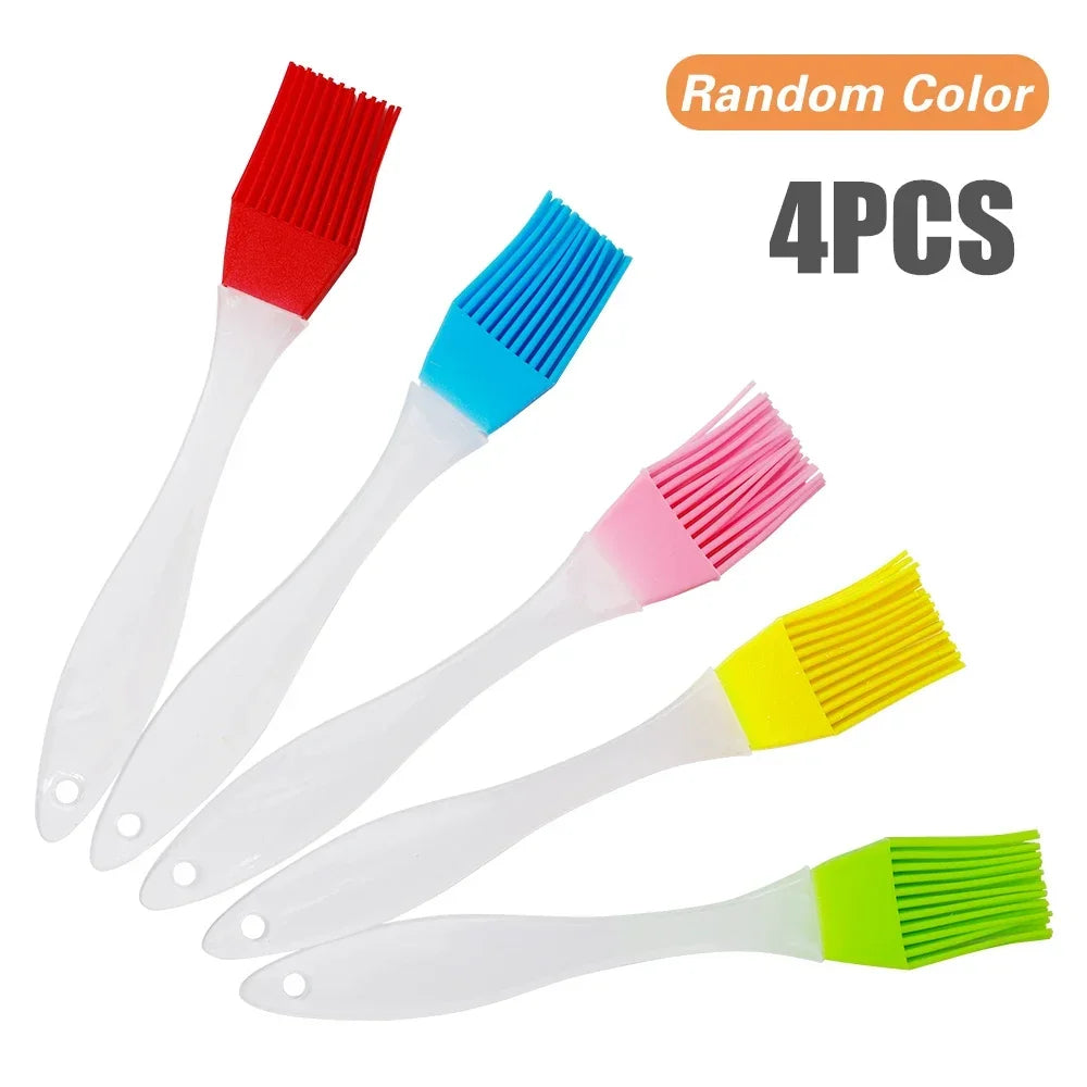 4 pieces silicone brushes