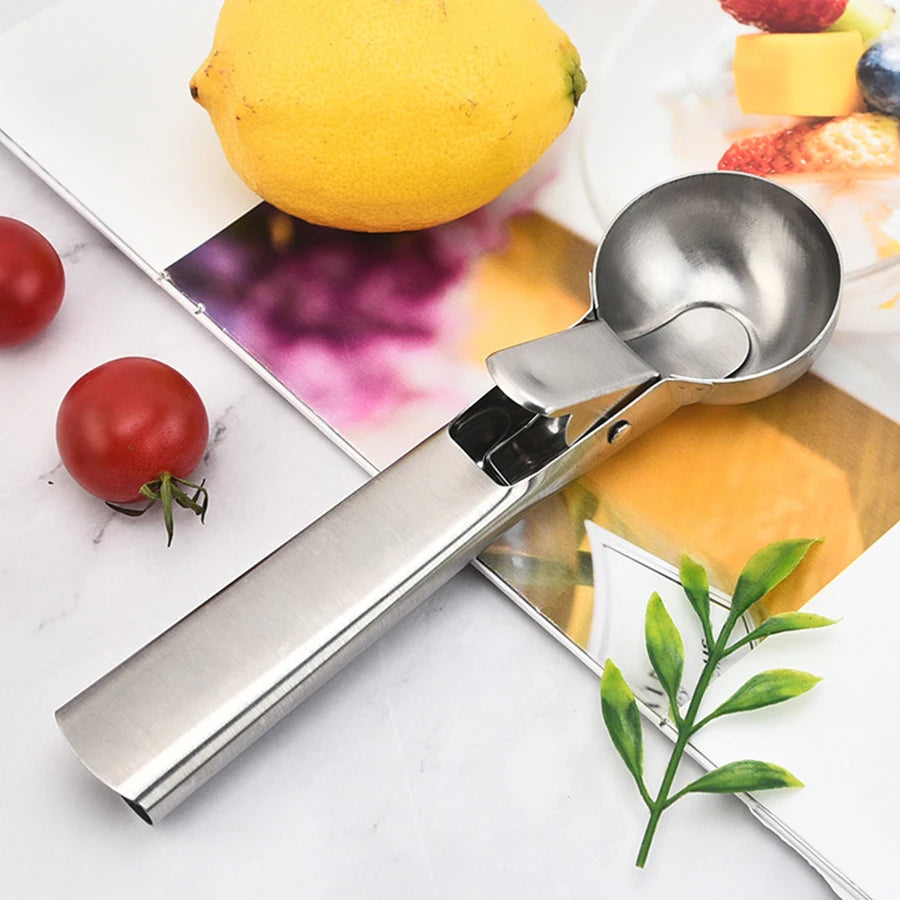 Stainless Steel Dual-purpose Ice Cream Scoop