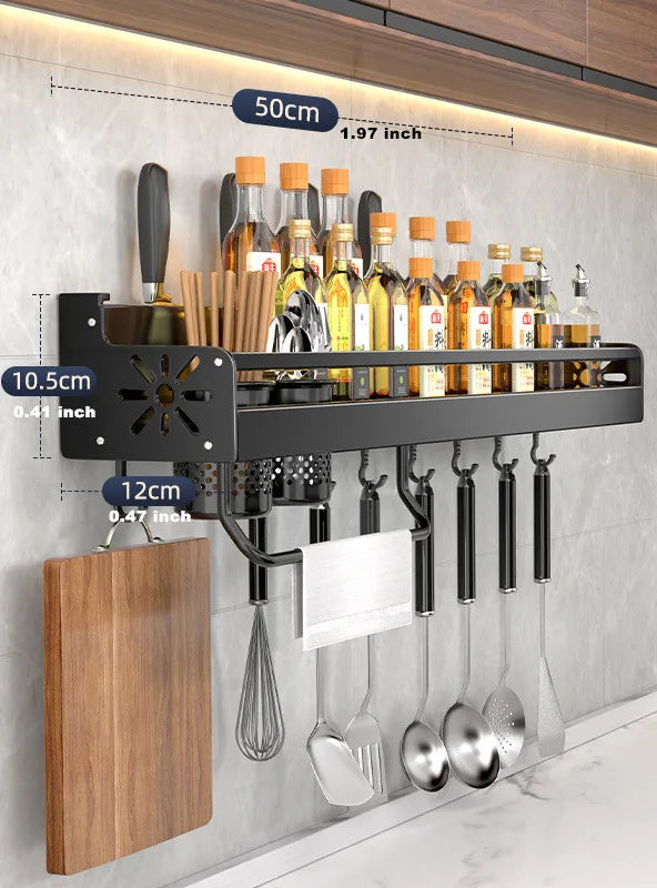 Kitchen Organizer Shelf Wall-mounted