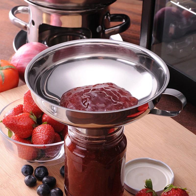 Stainless Steel Wide Mouth Funnel Canning