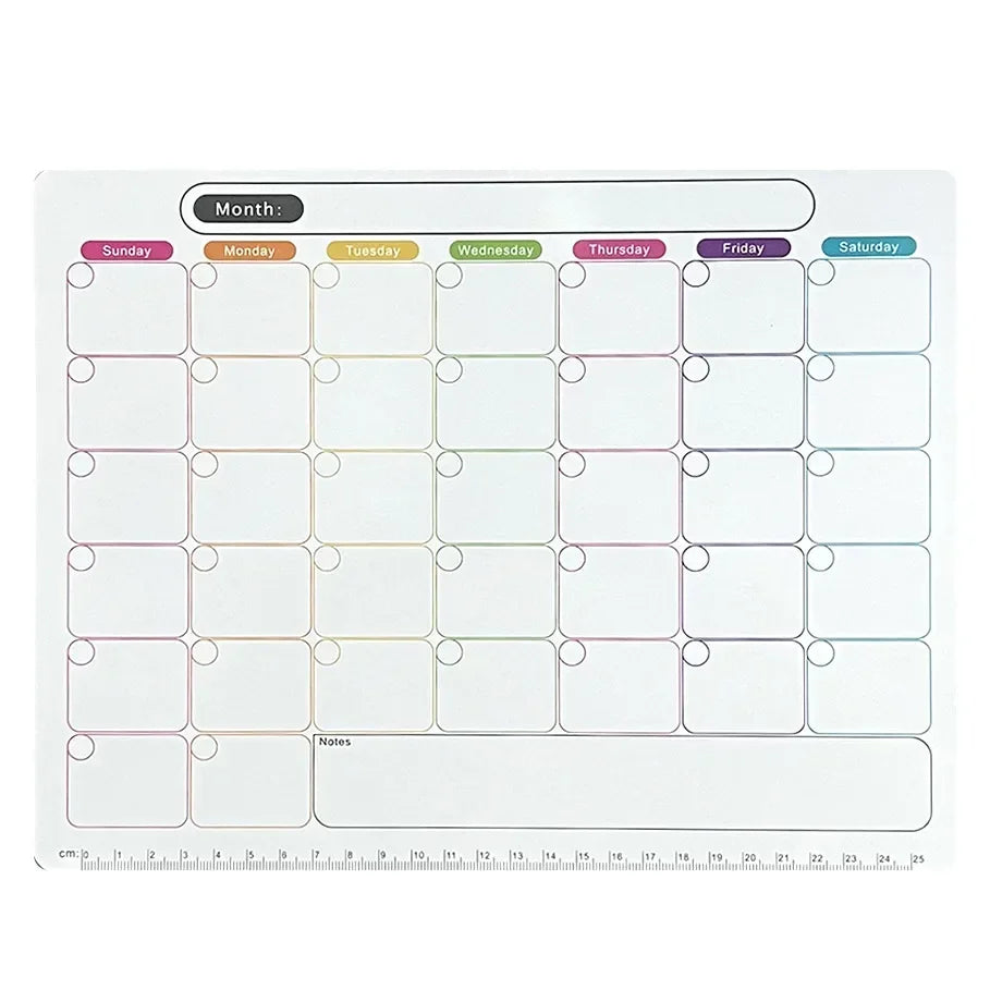 refrigerator magnet calendar