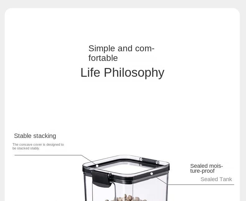 Sealed Kitchen Containers