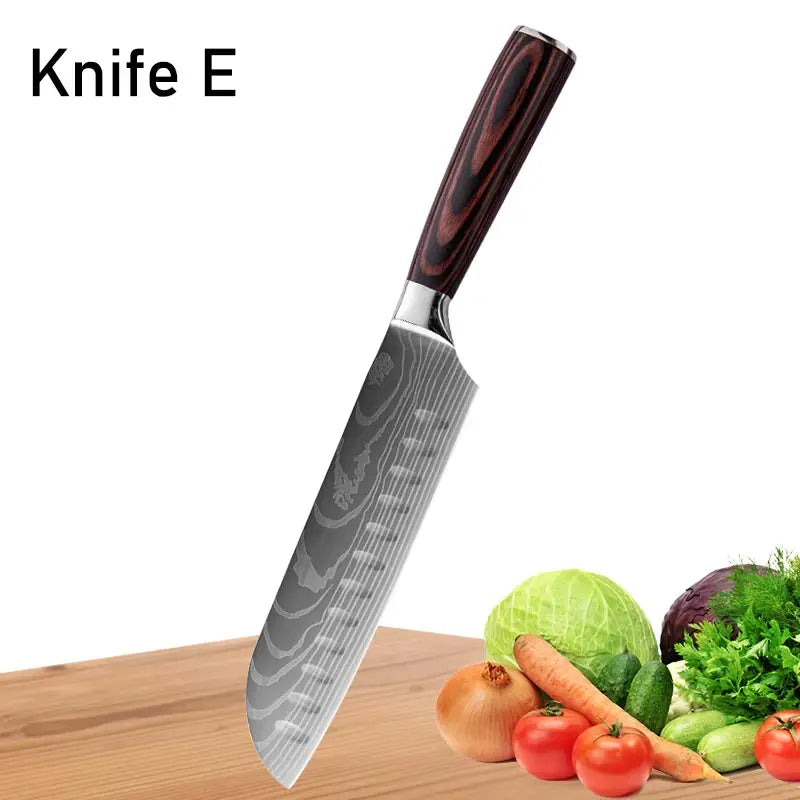 Japanese Kitchen Knives Set
