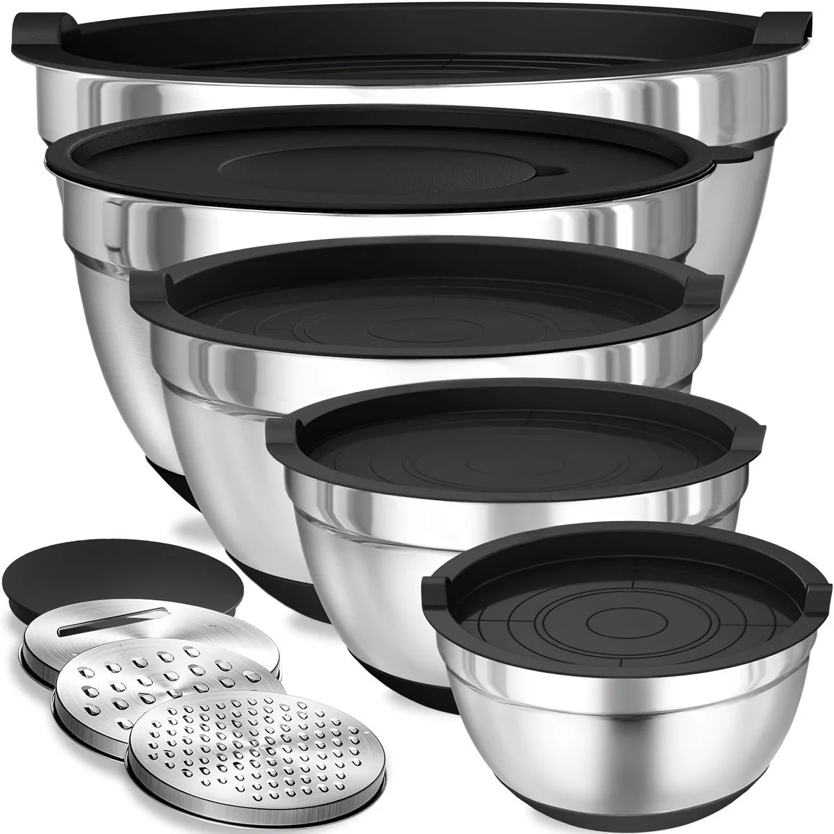 8pcs Mixing Bowls with Airtight Lids