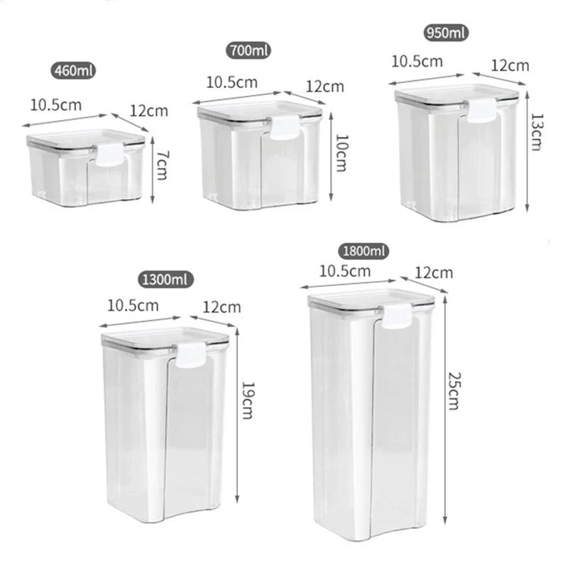 Sealed Kitchen Containers