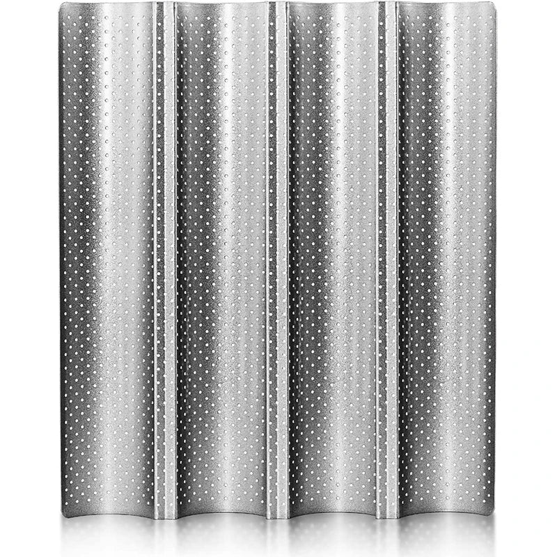 Nonstick Perforated French Bread Baking Pan