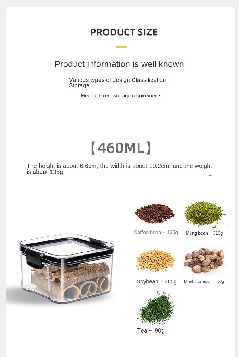 Sealed Kitchen Containers