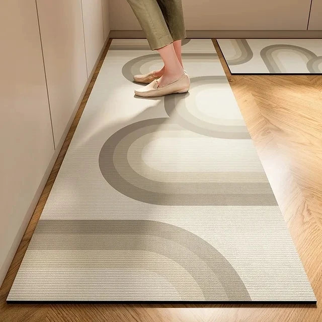 New 1 pc Japanese style soft kitchen diatomite mud floor mat