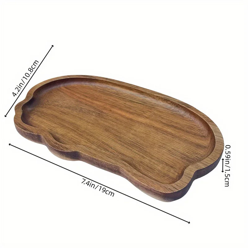 Japanese Style Wooden Tea Coffee Tray