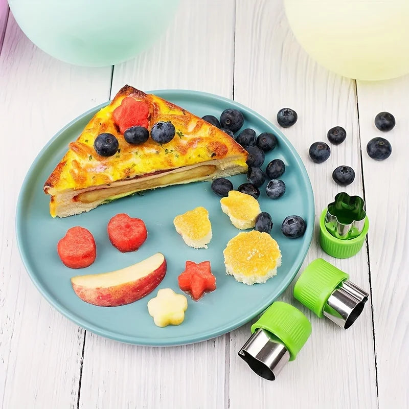 9PCS/Stainless steel Cookie and Vegetable Cutting Set
