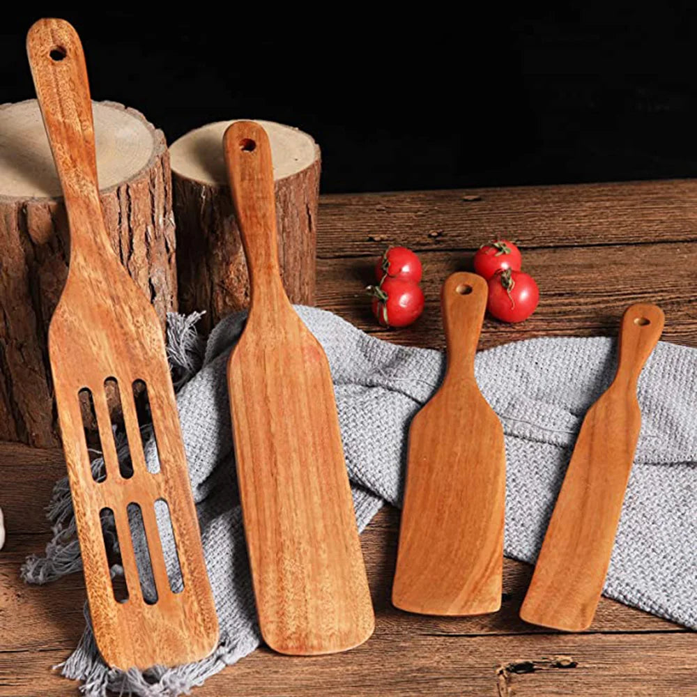 7 pieces/set teak tableware