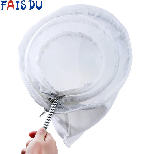 Reusable Multi-function Filter Bag Fine Mesh Cotton Fine Filtration Coffee Milk Tea Filter Bag Coffee Machine Drip Filter Bags