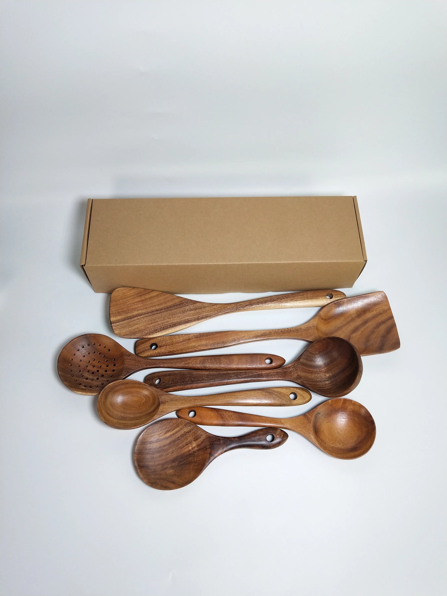 7 pieces/set teak tableware