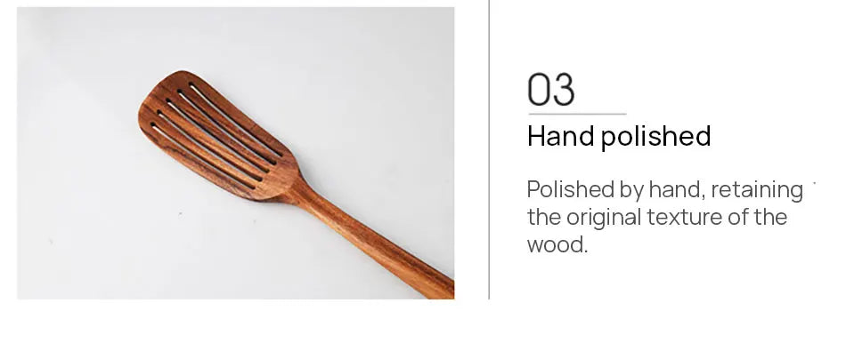 7 pieces/set teak tableware