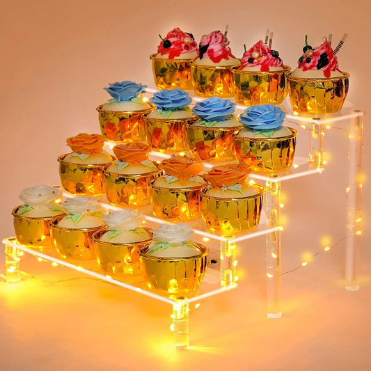 1-5 Tier Acrylic Display Stand