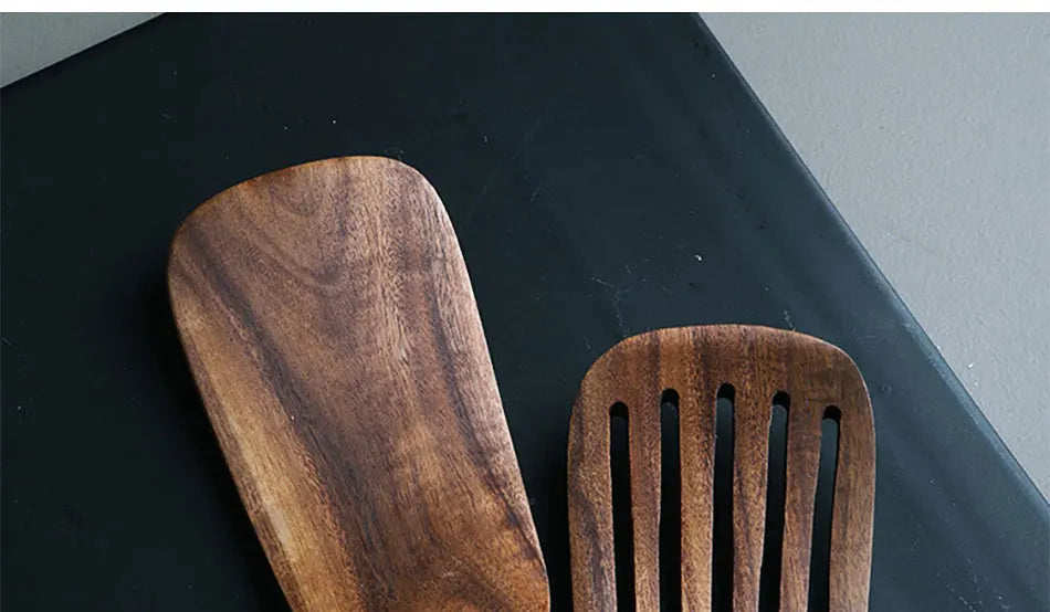 7 pieces/set teak tableware