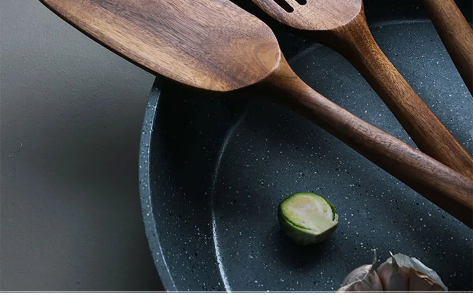 7 pieces/set teak tableware
