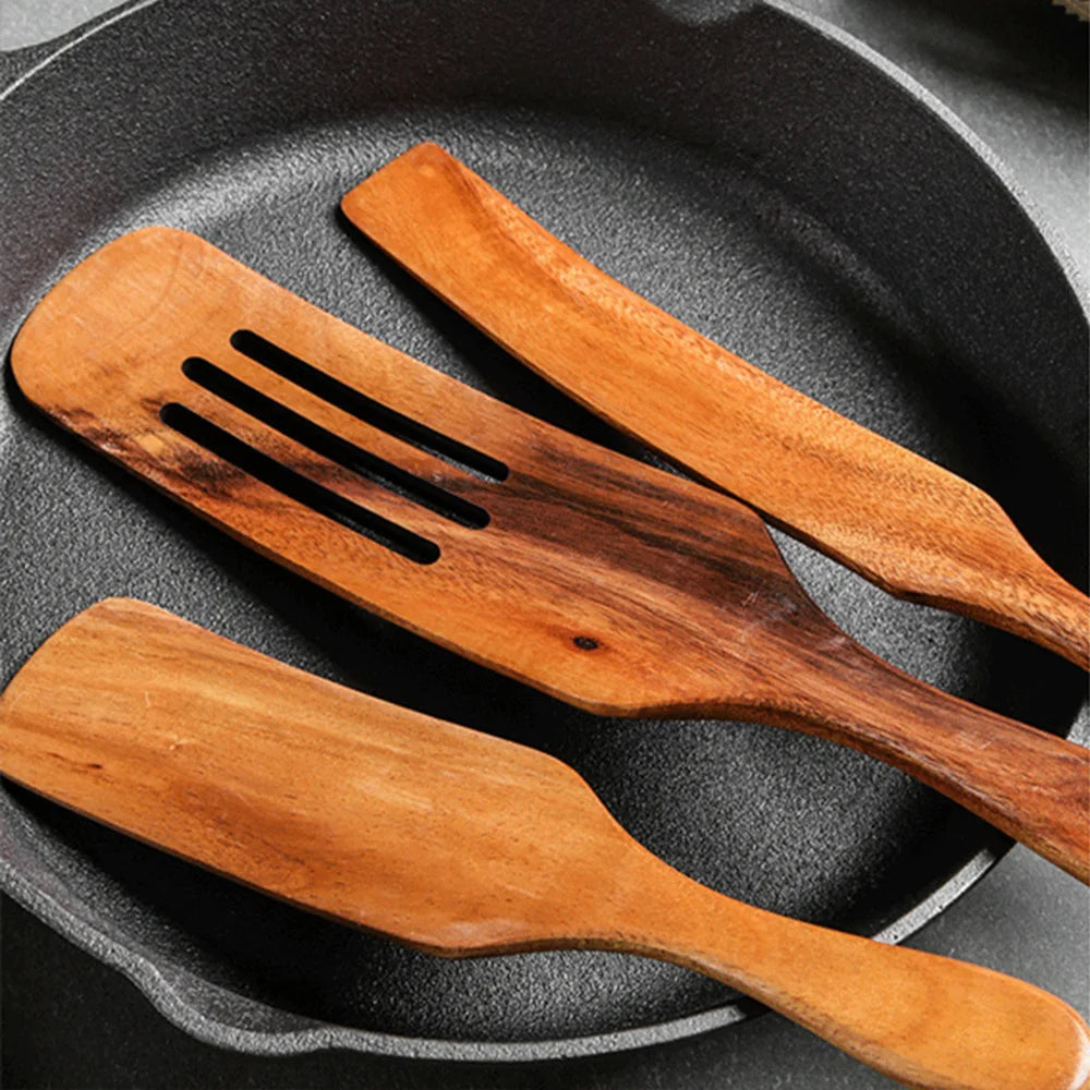 7 pieces/set teak tableware