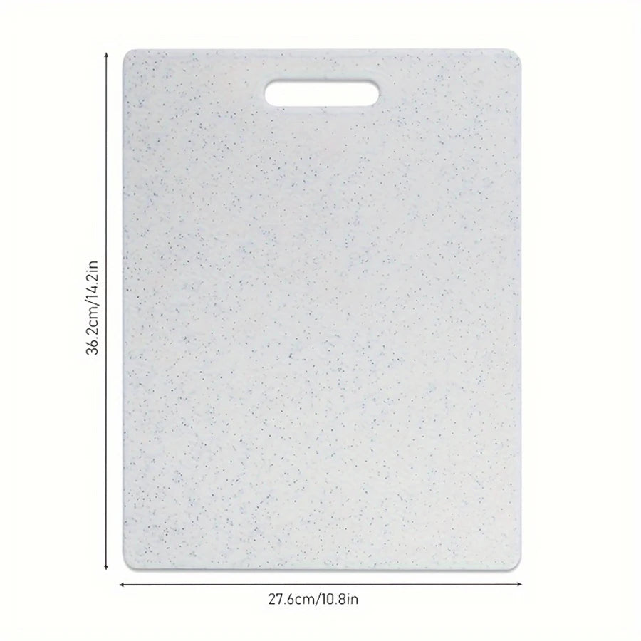 Imitation marble texture plastic cutting board Antibacterial mildew kitchen vegetable cutting board is dishwasher safe
