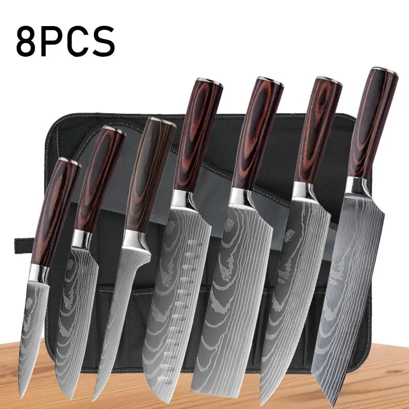 Japanese Kitchen Knives Set