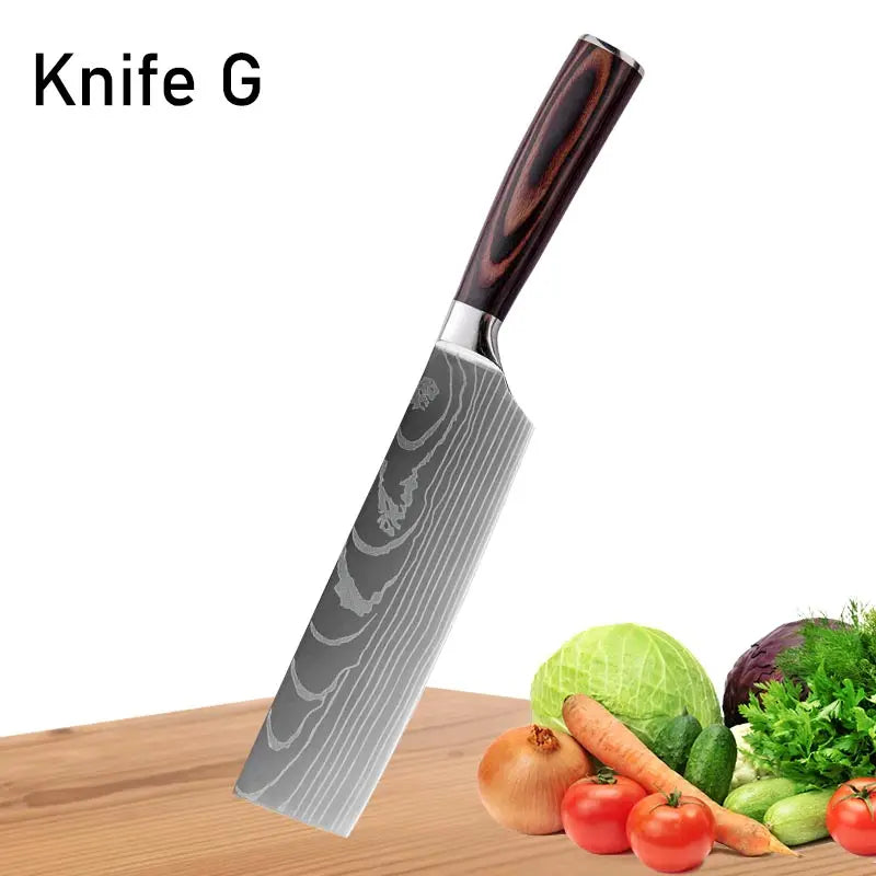 Japanese Kitchen Knives Set