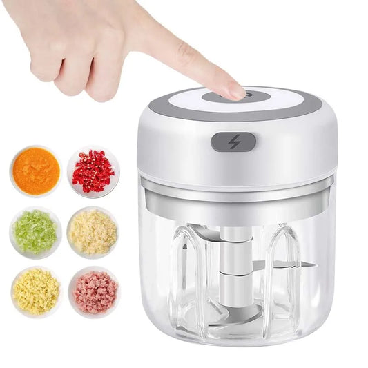 Mini Wireless Electric Garlic Crusher