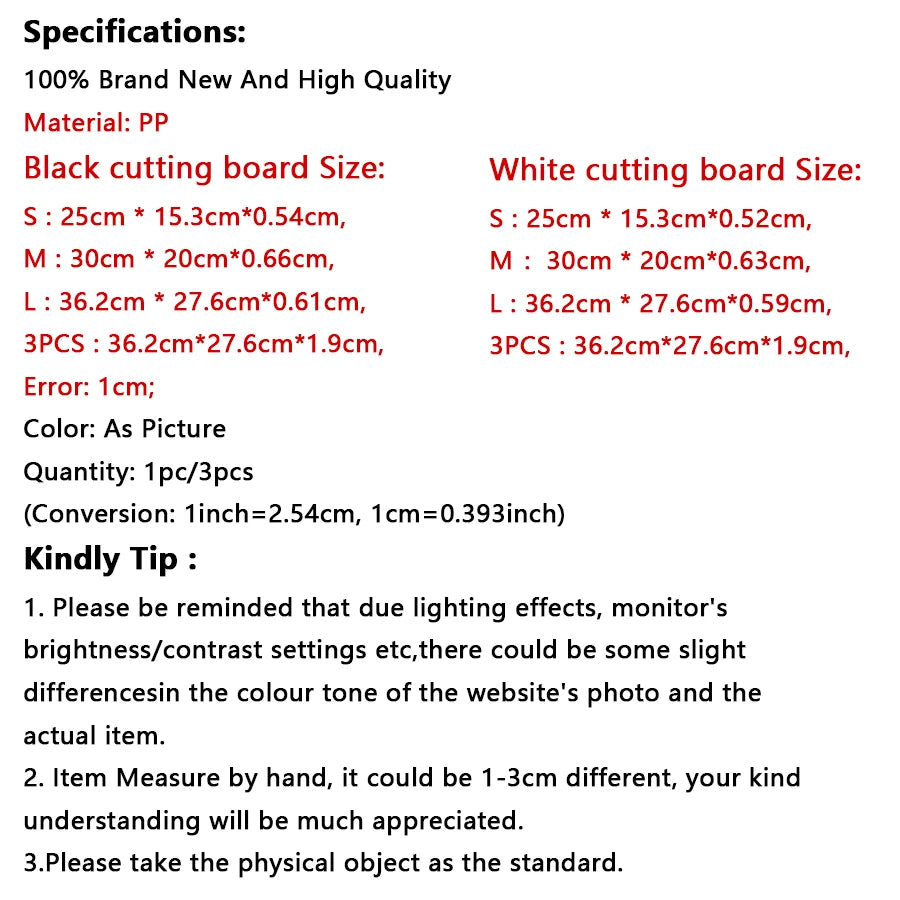 Imitation marble texture plastic cutting board Antibacterial mildew kitchen vegetable cutting board is dishwasher safe