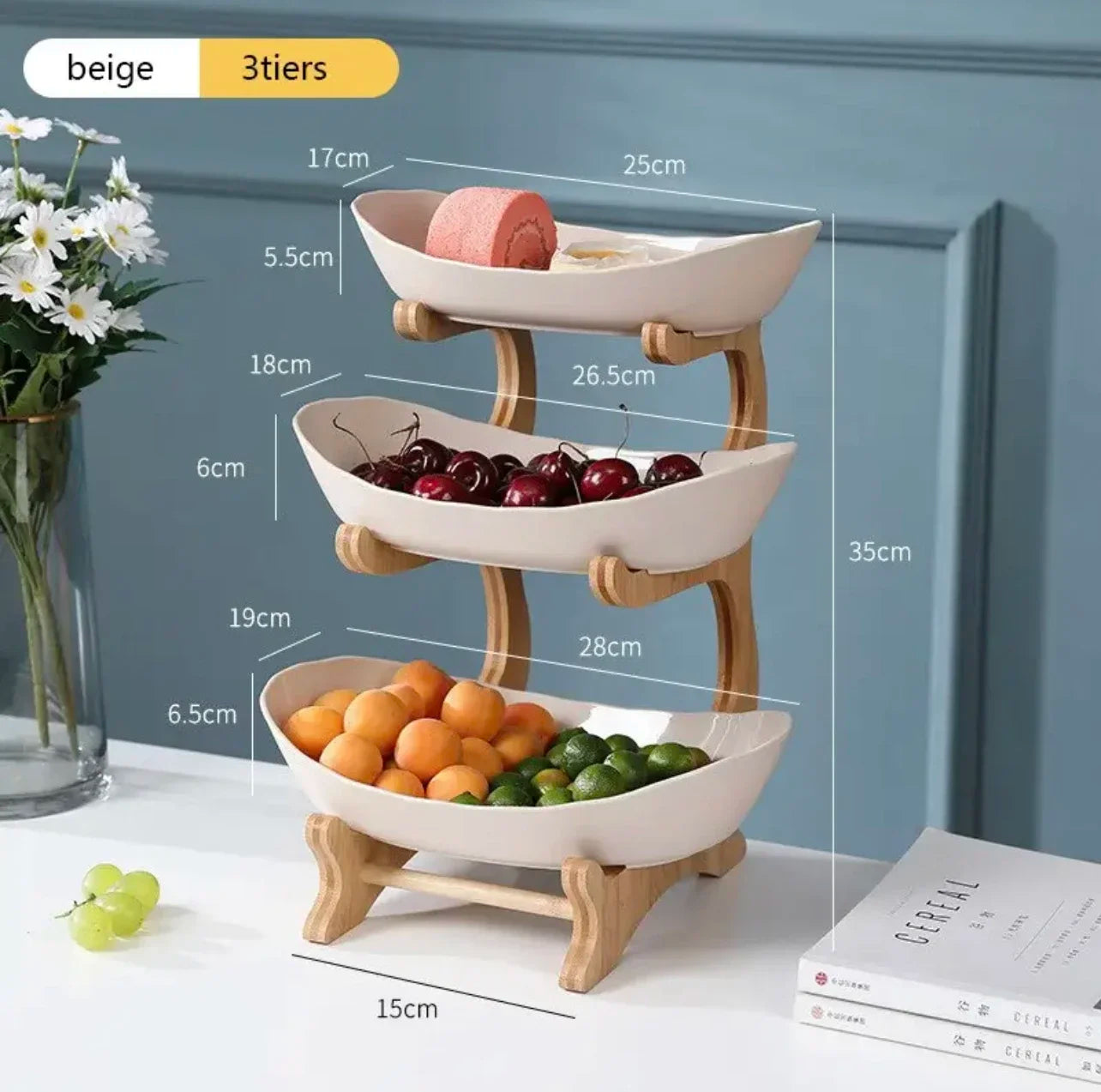 2/3 Layer Fruit Plate