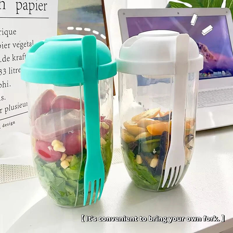 1pc White/Green Portable Bottle