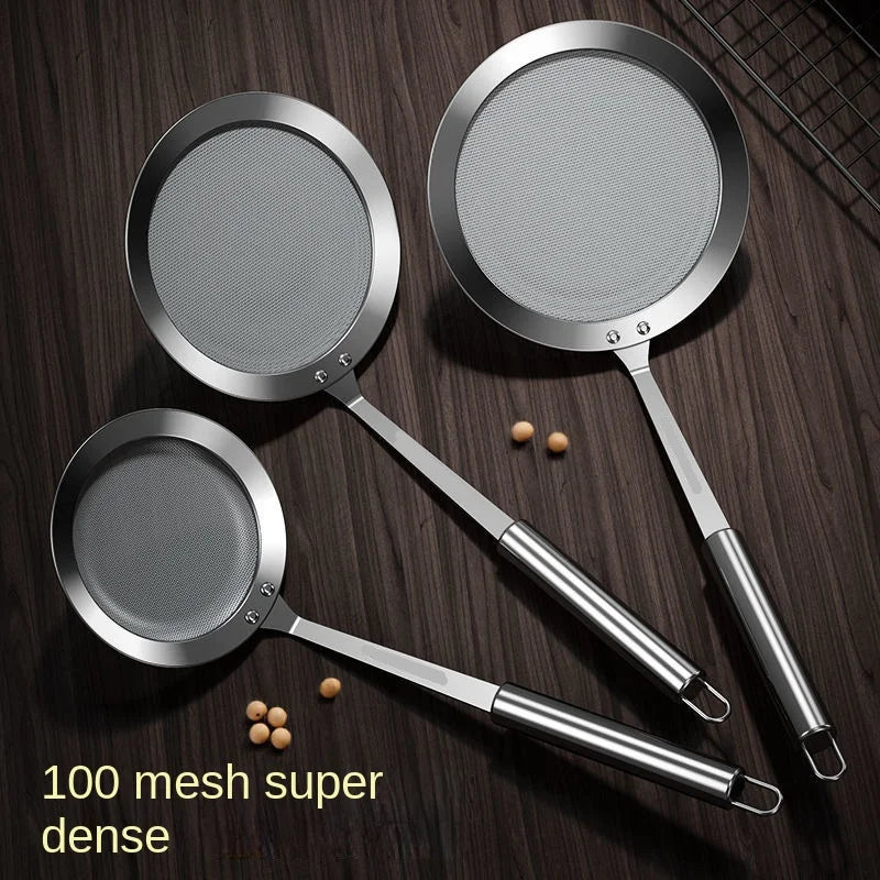1 piece Stainless Steel Strainer Sieve Fine Mesh