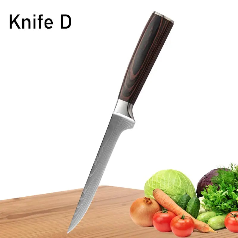 Japanese Kitchen Knives Set