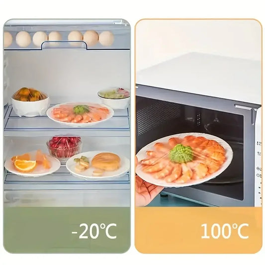100pcs Disposable Food Covers