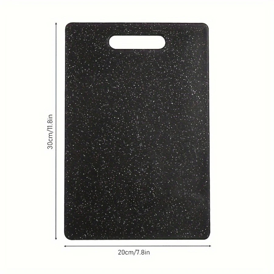 Imitation marble texture plastic cutting board Antibacterial mildew kitchen vegetable cutting board is dishwasher safe