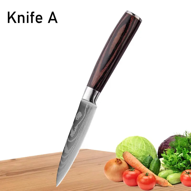 Japanese Kitchen Knives Set