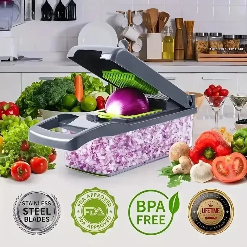 multifunctional vegetable slicer